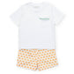 Lila and Hayes Walker Boys' Short Set - Harvest Pumpkin