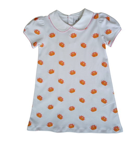 Maddie and Connor Pretty Pumpkins Pima Dress