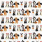 Beckett Boys' Hangout Pant - Halloween Pups