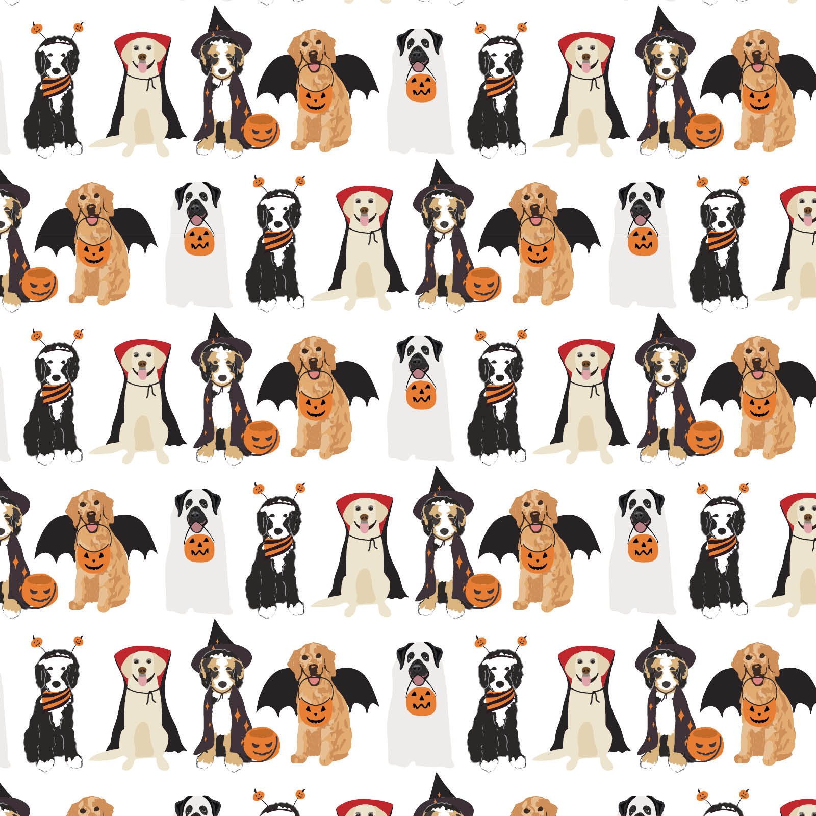 Grayson Pajama Pant Set - Halloween Pups
