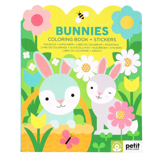 Chronicle Books Bunnies Coloring Book + Stickers