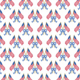 Maggie Girls' Tiered Skirt - Stars, Stripes and Bows