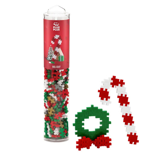 Plus Plus Holiday Mix Tube- 240 Pieces