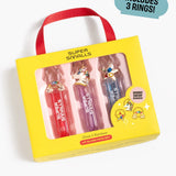 Super Smalls Gloss It Rainbow Lip Gloss Ring Set