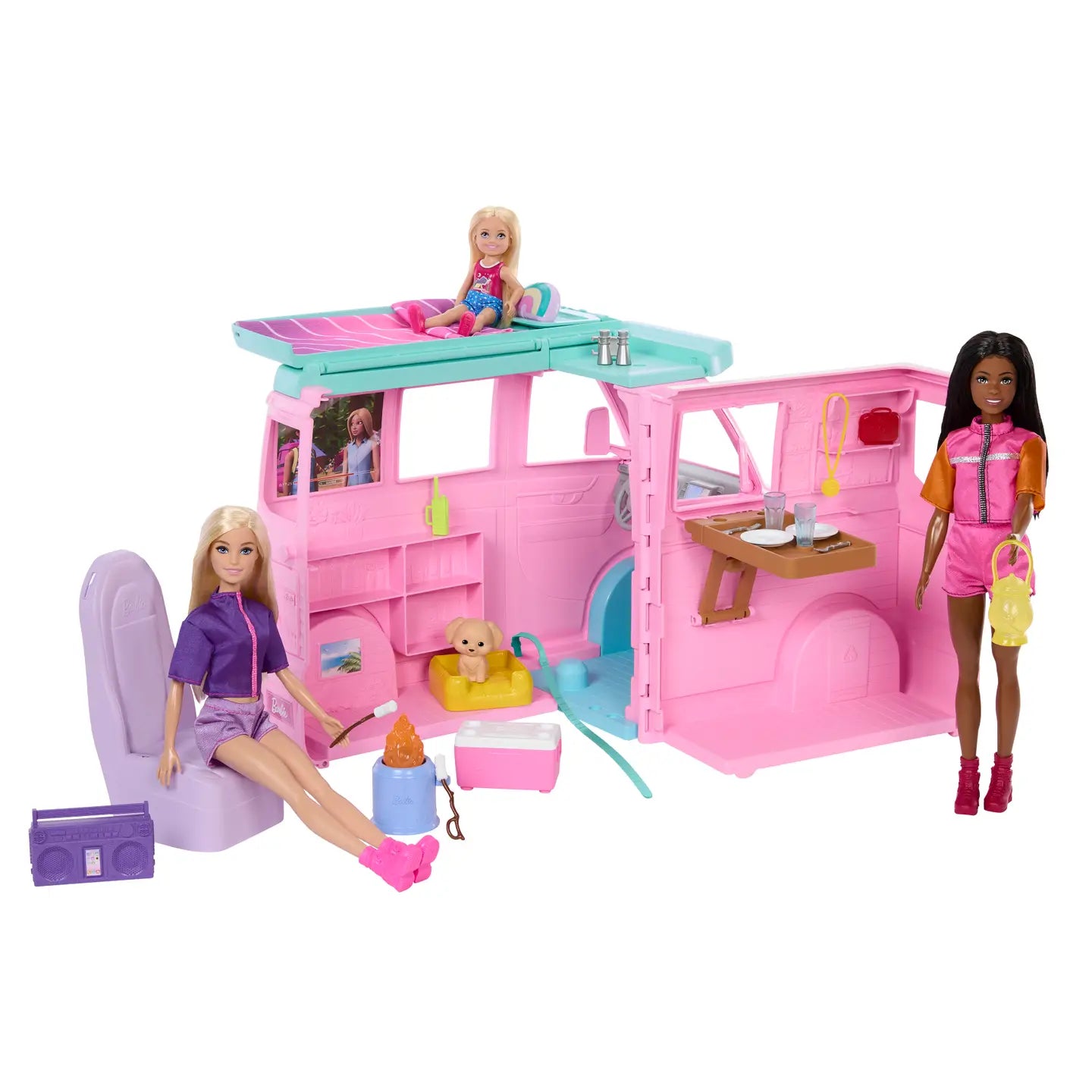 Mattel Inc. Barbie Dream Land Road Trip Camper Vehicle
