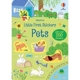 Usborne Books Little First Stickers- Pets