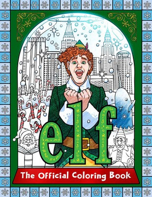 Simon & Schuster Elf: The Official Coloring Book 