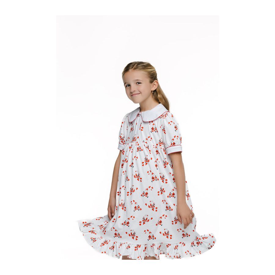 Sal and Pimenta Candy Cane Sleigh Nightgown