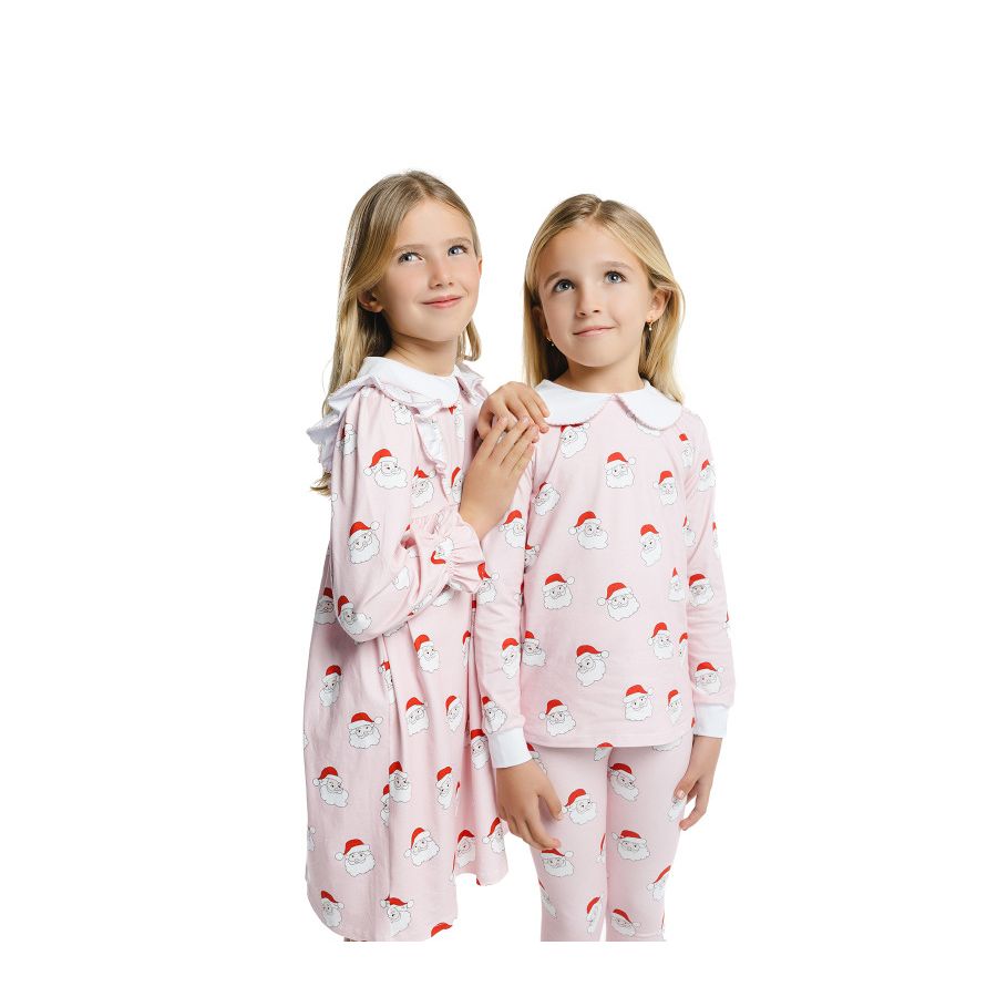 Sal and Pimenta Classic Santa Girl Pajamas