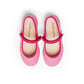 Evelyn Pink Canvas Mary Janes