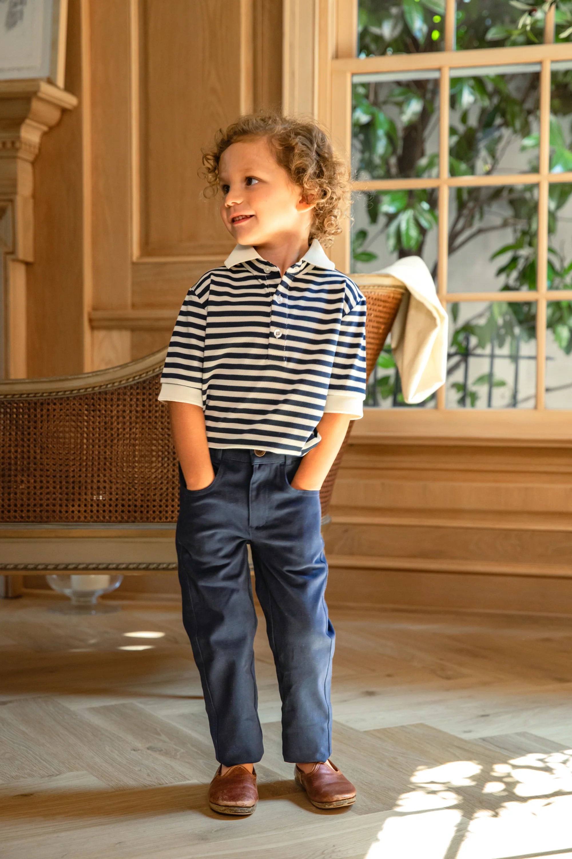 Cadets Tailored Fit Chino Pant- Noble Navy