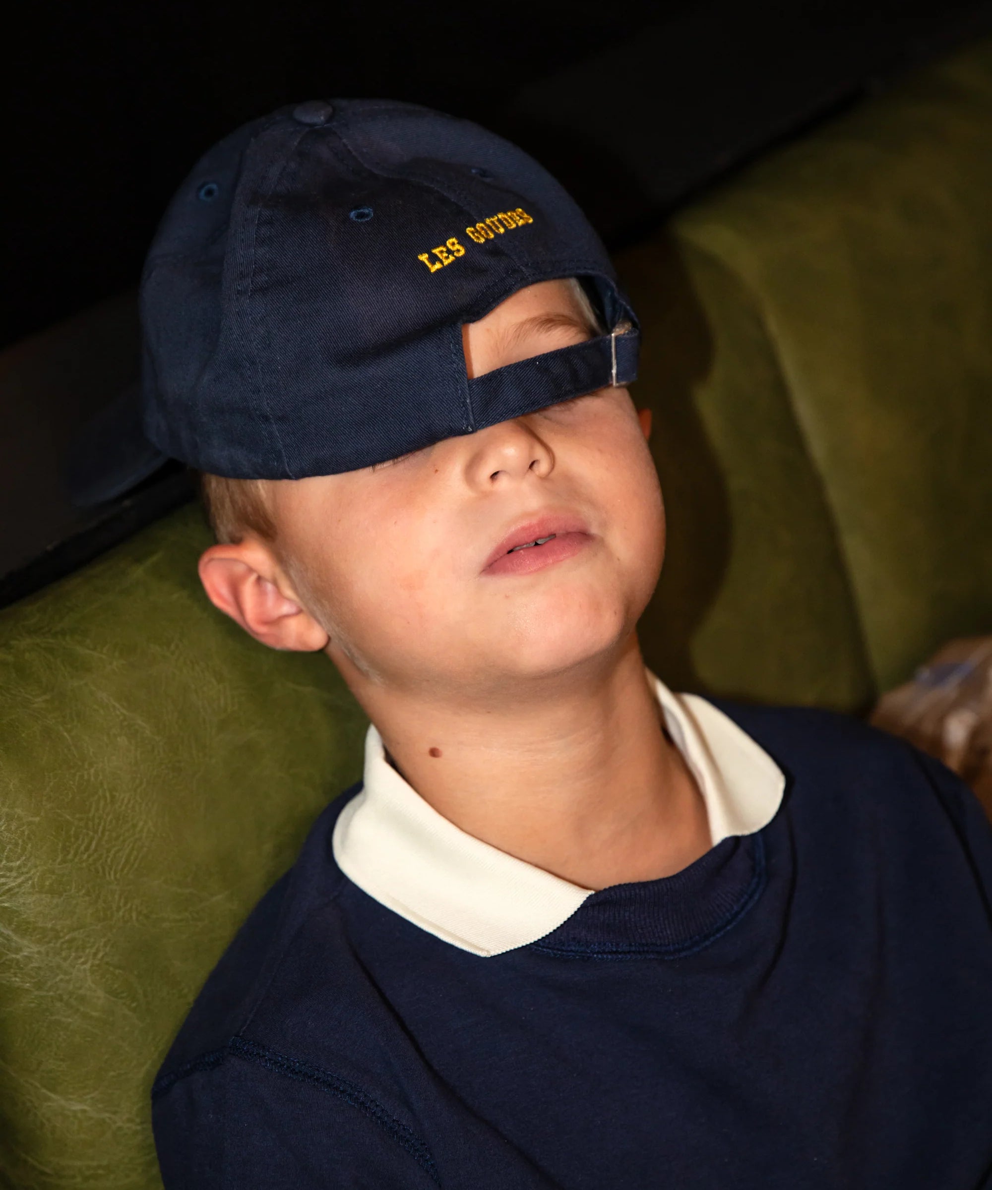 Cadets Collared Crewneck Sweatshirt- Northampton Navy