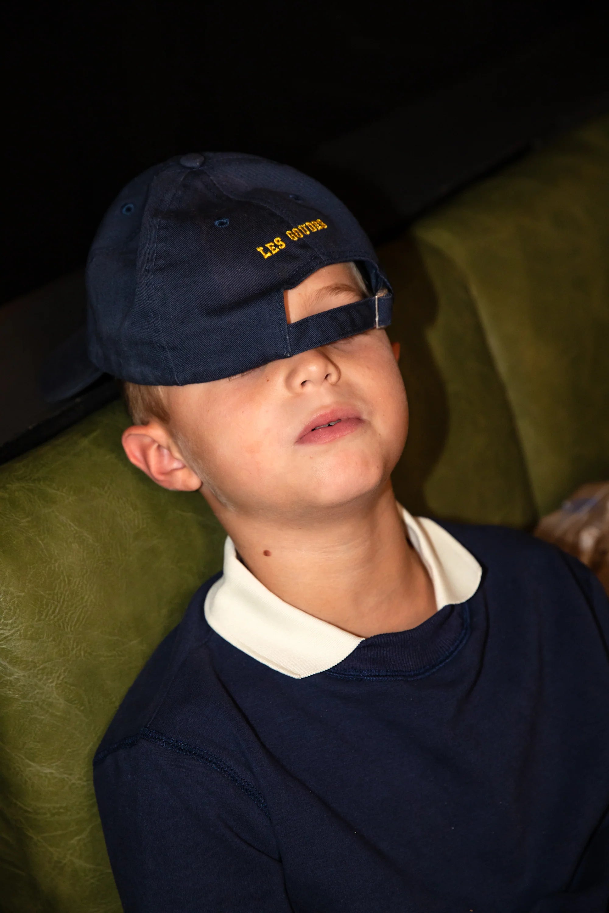 Cadets Collared Crewneck Sweatshirt- Northampton Navy