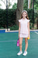 Margot Girls' Performance Skirt - Light Pink
