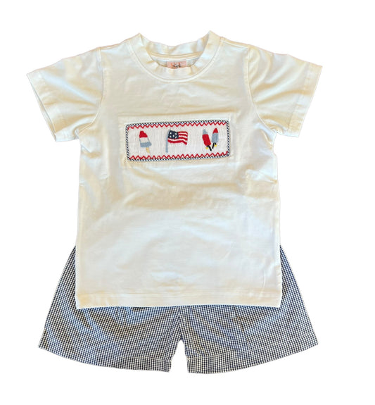 Shop Teeta Patriotic Short Set