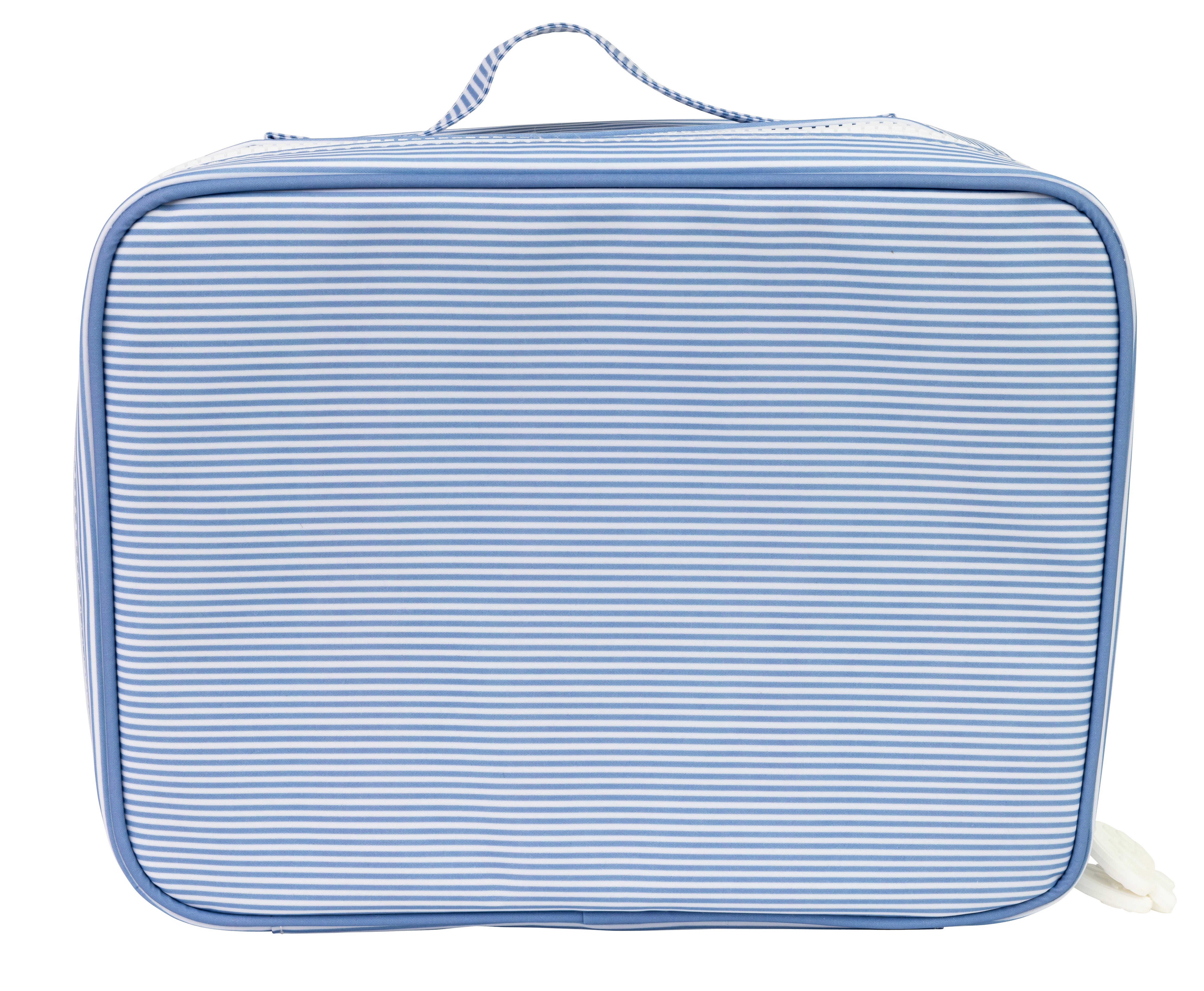 Apple Of My Isla Navy Mini Stripe Lunchbox