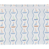 Apple of My Isla The Changing Pad- Sailboats 