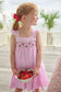 Smocked Lizzy D Dress- Strawberries