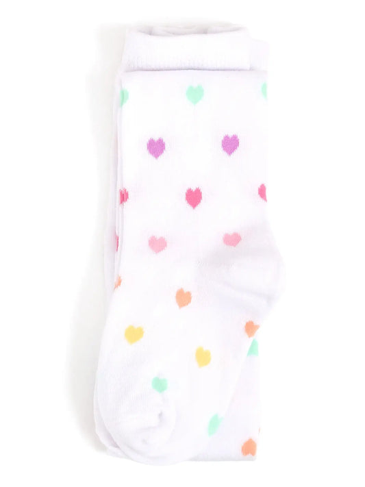 Little Stocking Co. Sweet Heart Knit Tights