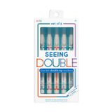 Seeing Double Fine Felt Double Tip Markers