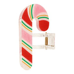 Packed Party Candy Cane Claw Clip