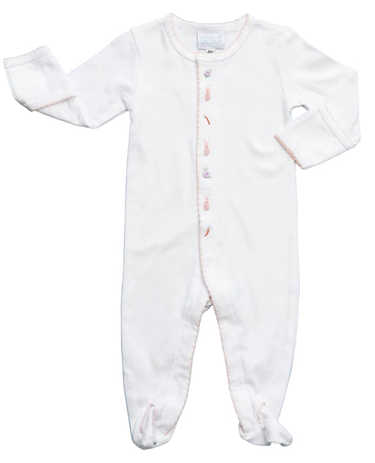 Winn and William Easter Bunny Footie