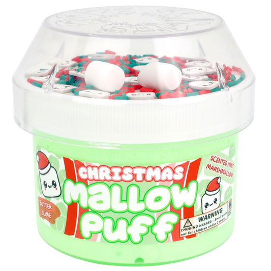 Christmas Mallow Puff Slime