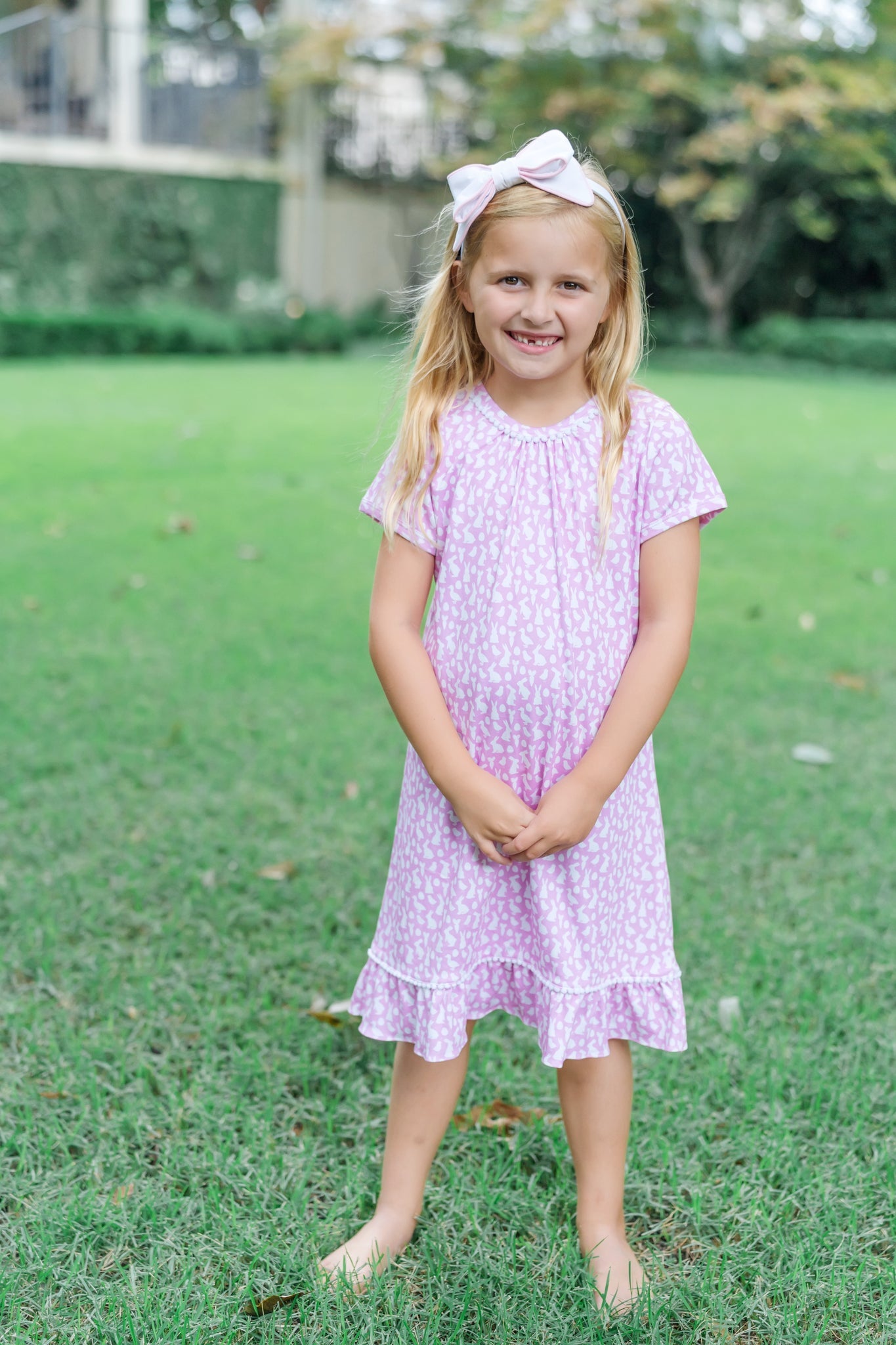 Camden Girls' Dress - Easter Time Pink