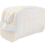 Apple Of My Isla The Dopp Kit- Multi Windowpane 