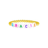 Women's Custom Name Everyday Stretch Bracelet