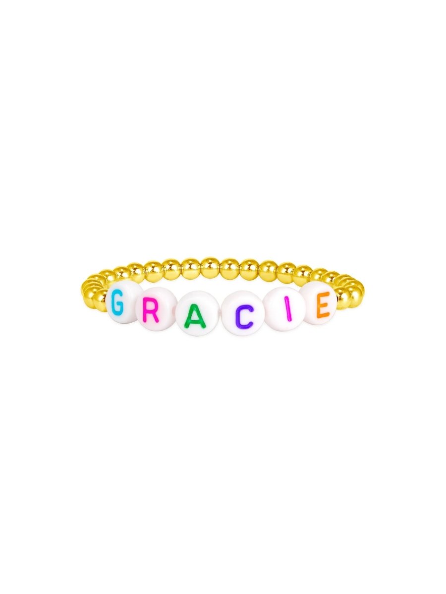 Women's Custom Name Everyday Stretch Bracelet