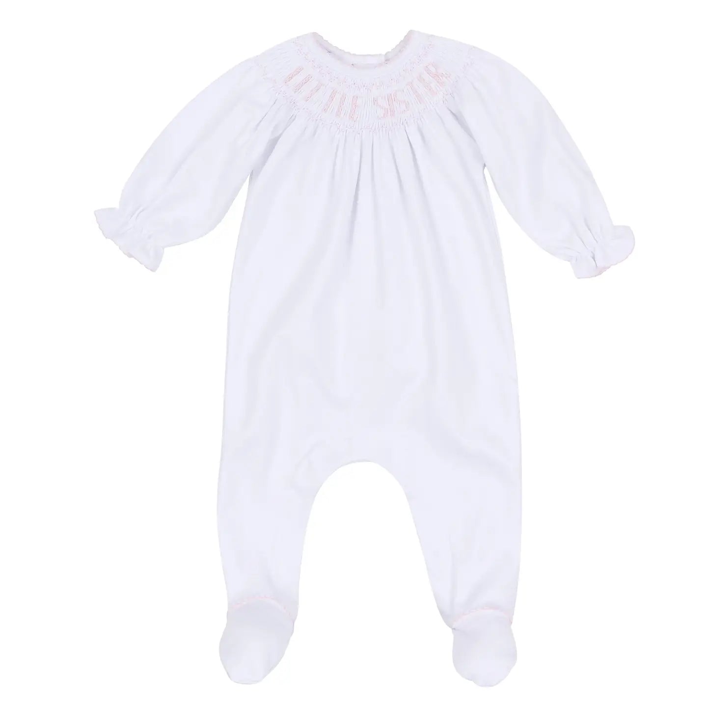 Magnolia Baby Little Sister Bishop Footie