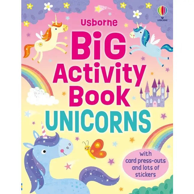 Usborne Books Big Activity Book- Unicorns