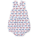 Lila and Hayes Benton Boys' Bubble - Patriotic Jeeps