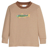 Little English Applique T-Shirt - Brook Trout