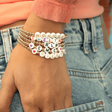 Women's Custom Name Everyday Stretch Bracelet