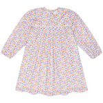 Minnow Girls Orchid Floral Long Sleeve Ruffle Dress