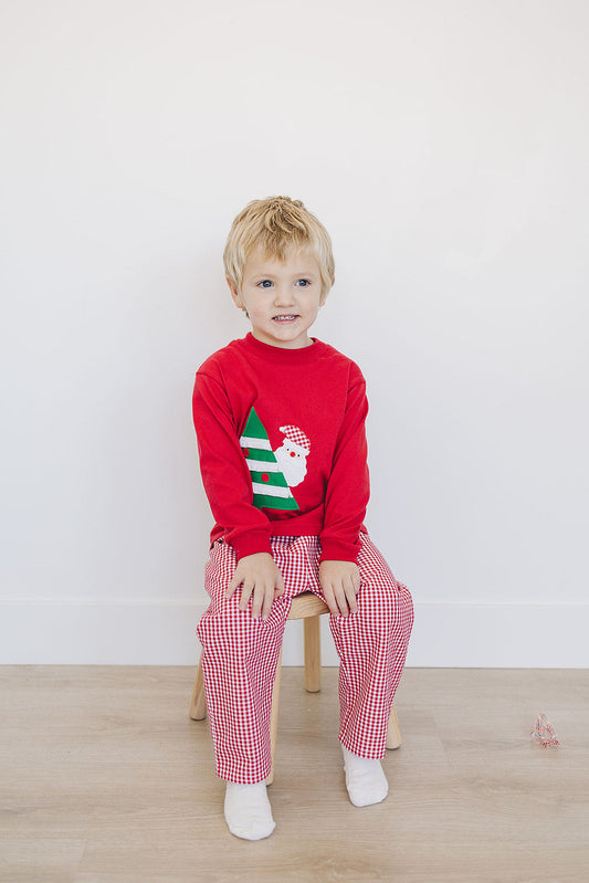 Funtasia Too Boy's Santa Pant Set