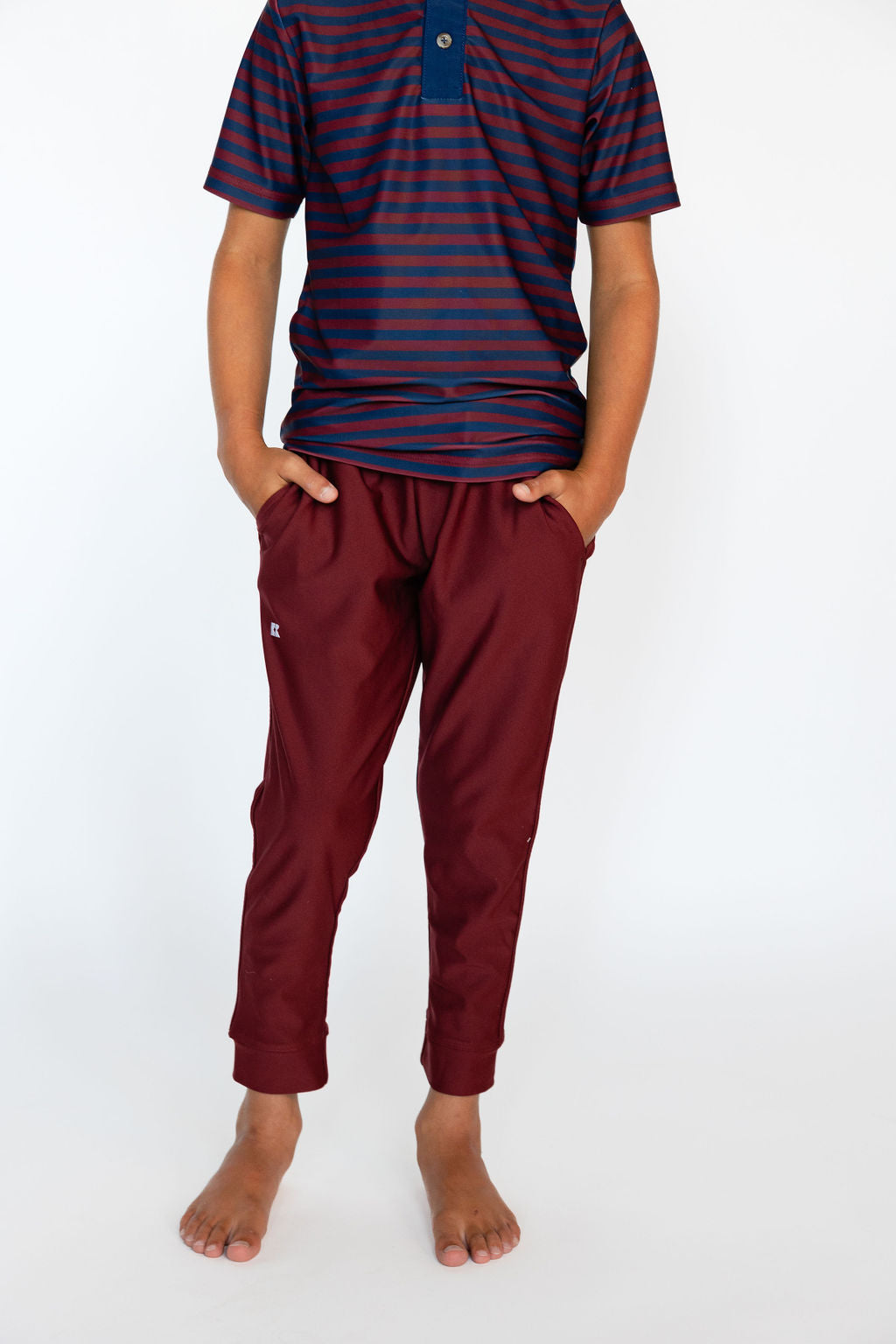 Maroon Warm-Up Jogger