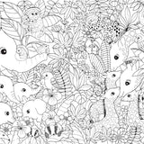 Hachette Books A Million Baby Animals Coloring Book 