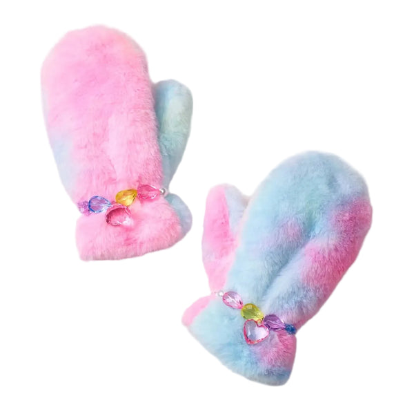 Rainbow Sprinkles Mittens