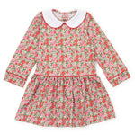 Lila and Hayes Lillian Girls' Dress - Floral Noel