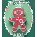Living Royal Gingerbread 3D Packaged Crew Socks