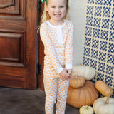 Alden Girls' Pajama Pant Set - Harvest Pumpkin
