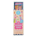 Floss & Rock My Coloring Pencils- Princess