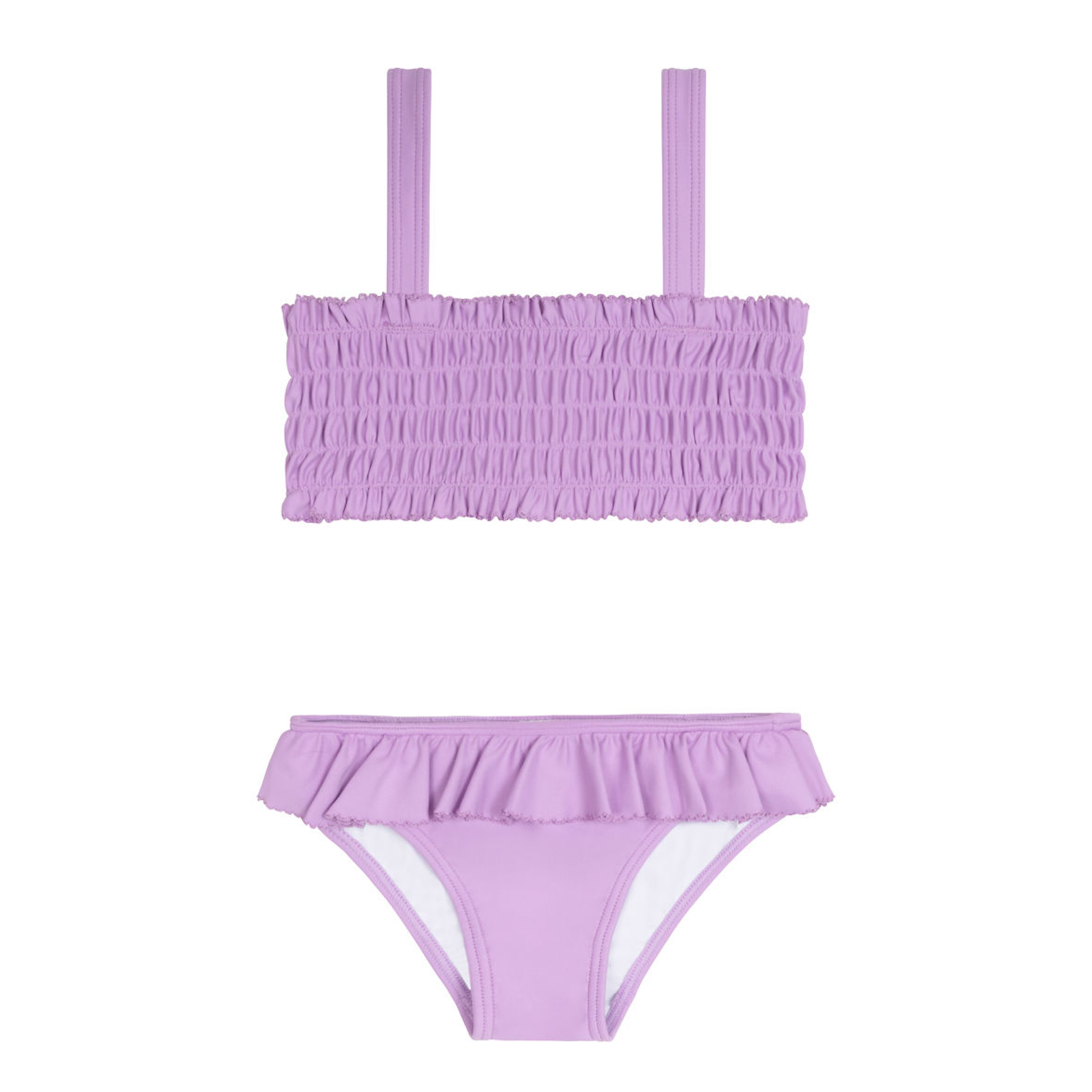 Minnow Girls Orchid Smocked Bikini