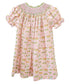 Ruth and Ralph Smocked Cowgirl Toile Helen Dress