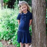 Sydney Girls' Dress - Navy