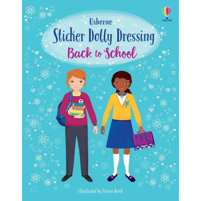 Usborne Books Little Sticker Dolly Dressing Back To School