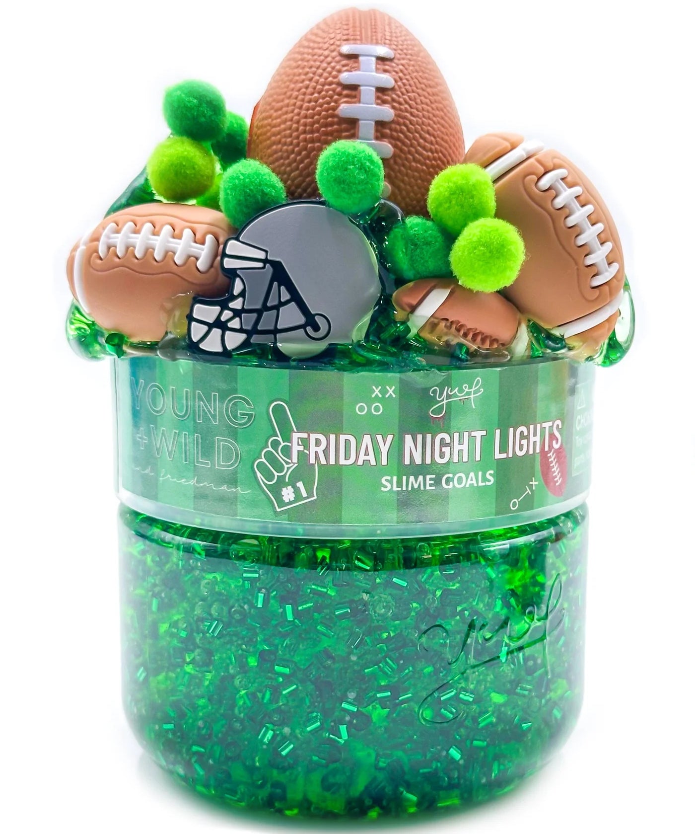 Young + Wild and Friedman Friday Night Lights Slime
